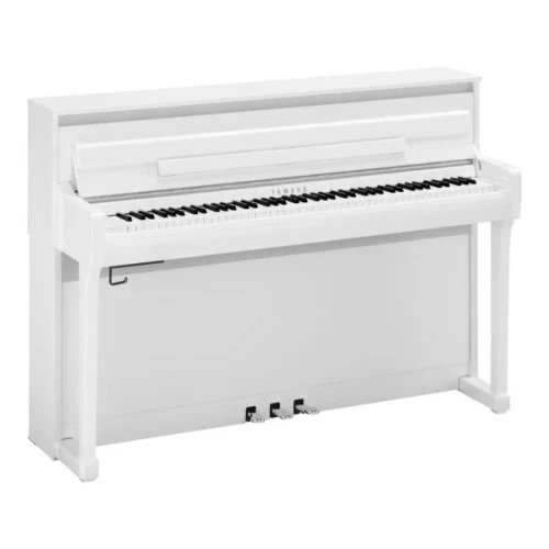 Yamaha Clavinova CLP885WH Dijital Piyano (Beyaz) 1
