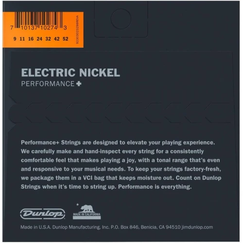 Jim Dunlop DEN0952 7 Telli Elektro Gitar Teli (09/52) 3