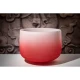 Meinl Sonic Energy CSBC14C Root Chakra 14’’ Crystal Singing Bowl Note C4 (Color Frosted Red) 2