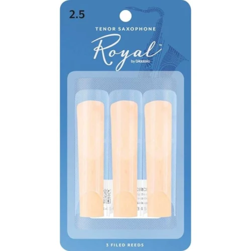 D\'Addario Woodwinds Royal RKB0325 Tenor Saksafon Kamışı (3 lü) No:2.5 1
