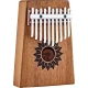 Meinl Sonic Energy KL1008H Sound Hole C Major 10 Note Kalimba (Mahogany) 3