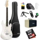 Donner DST-152 Full-Size ST Elektro Gitar Seti (Beyaz) 1