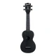 Kala Waterman Recycled Soprano Ukulele (Black Sand) 1