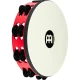 Meinl TAH2BK-R-TF Traditional Wood Frame Steel Jingles 2 Rows 10" Tamburin (Kırmızı) 2
