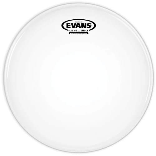 EVANS B14HD 14" DERİ GENERA TRAMPET KUMLU BEYAZ RİNGLİ ÇİFT 4