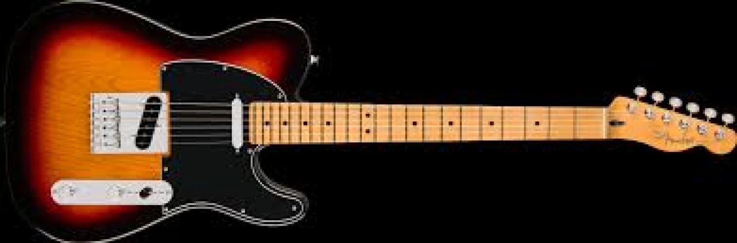 Fender Player II Telecaster Akçaağaç Klavye 3 Ton Sunburst Elektro Gitar 1