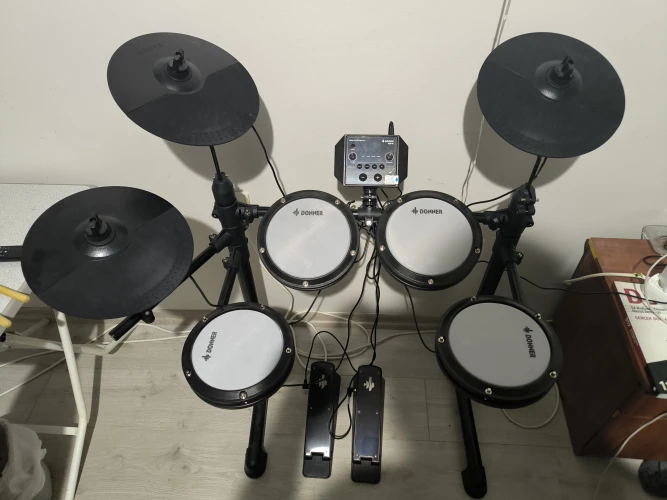 Donner ded-80 8 parça elektonik davul 1