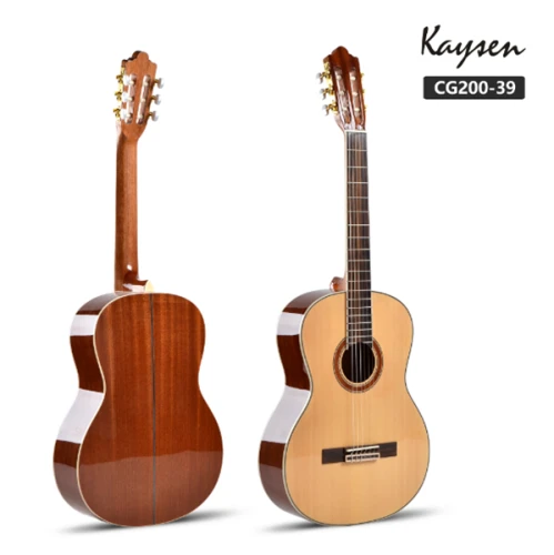 KAYSEN CG200 Natural Sapeli Maun Klasik Gitar 1