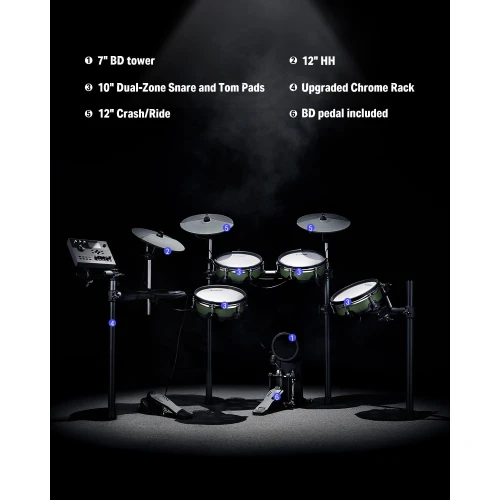 Donner DED-500 Elektro Davul 6