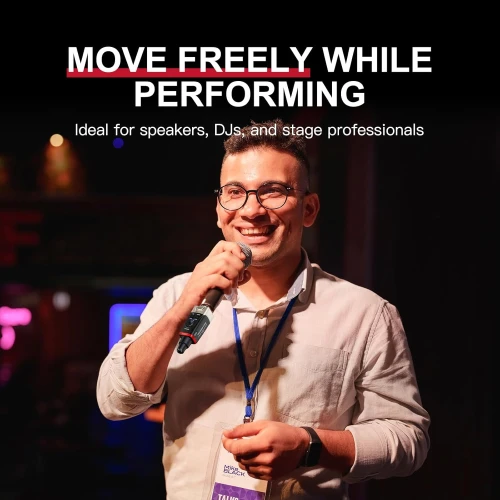 Xvive XV-U35D Kablosuz Mikrofon Sistemi - Çift Mikrofon için Set 6