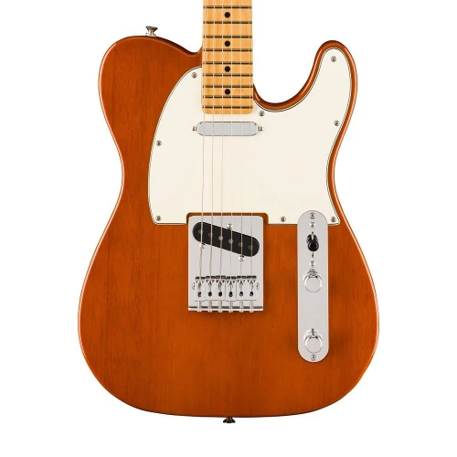 Fender Player II Telecaster Chambered Mahogany Gövde Akçaağaç Klavye Mocha Elektro Gitar 3