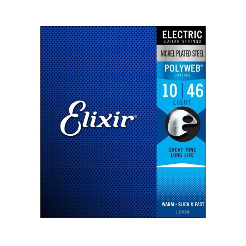 Elixir Nickel Polyweb Light Elektro Gitar Teli(10-46) 1