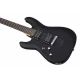 Schecter C-6 Deluxe Solak Elektro Gitar (Satin Black) 2