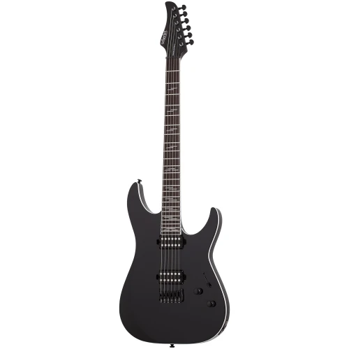 Schecter Reaper-6 Custom Elektro Gitar (Parlak Siyah) 1