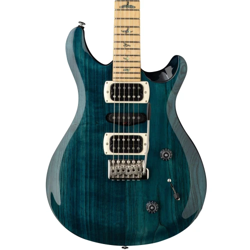 PRS SE Swamp Ash Special Elektro Gitar (Iridescent Blue) 2