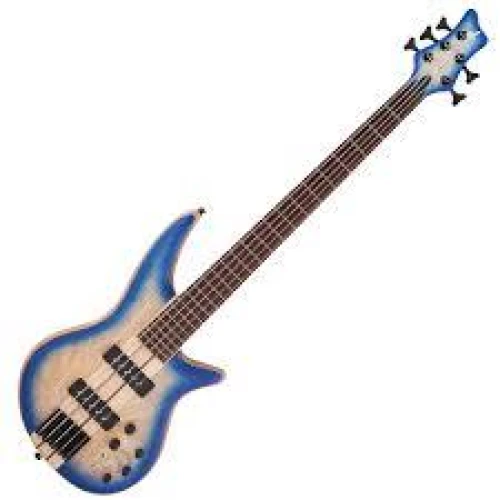 Jackson Pro Spectra Bass SBA V Caramelized Jatoba Klavye Blue Burst 5 Telli Bas Gitar 2