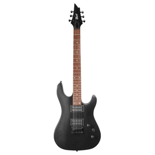 Cort Kx100 Bkm Elektro Gitar, Metalik Siyah, (H-H) 2