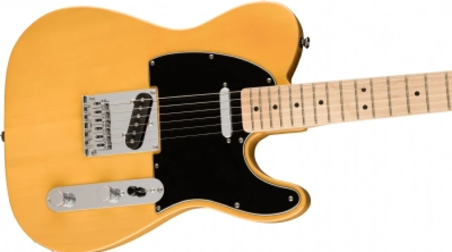 Squier Affinity Telecaster Akçaağaç Klavye Butterscotch Blonde Elektro Gitar 4