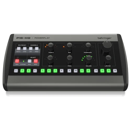 BEHRINGER P16-HQ 16-Kanal Kişisel Monitör Mikseri 2