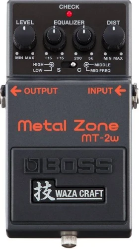 BOSS MT-2W Waza Metal Zone Distortion Pedalı 1