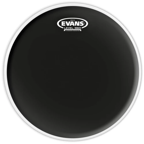 EVANS B13ONX2 13" DERİ TOM VE TRAMPET KUMLU SİYAH ÇİFT KAT 5