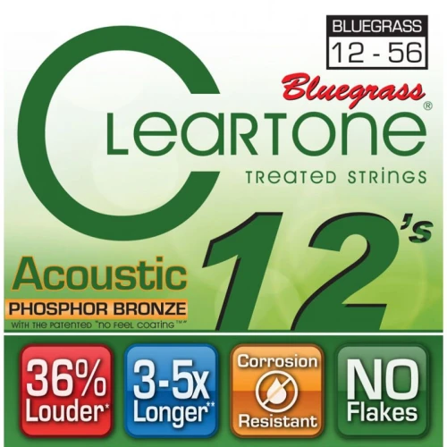 CLEARTONE 7423 Phosphor Bronze  12 Telli  Akustik Gitar Teli 1