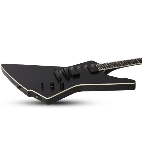 Schecter E-1 SLS Evil Twin Elektro Gitar (Satin Black) 3