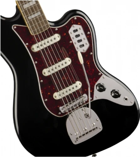 Squier Classic Vibe Bass VI Laurel Klavye Black 6 Telli Bas Gitar 4