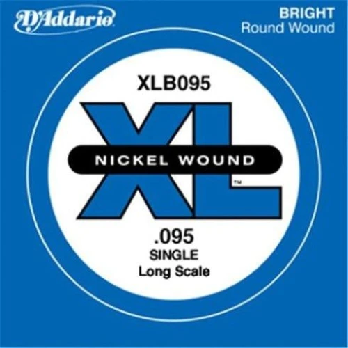 Daddario Xlb095 Bass Tek Tel E (Mi) Xl Nickel Wound 0.095 3