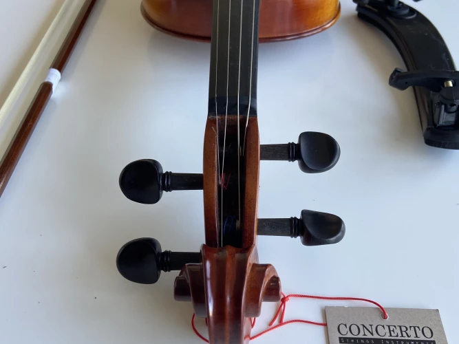 CONCERTO MODEL 103 4/4 Keman (Abanoz Aksam) 6