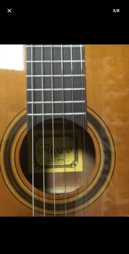 SATILIK SIFIR Alvaro No,;39 İspanyol Yapımı Klasik Gitar-Tam Boy-4/4 2