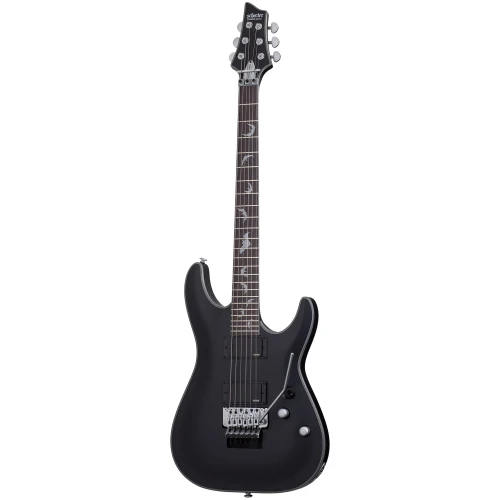 Schecter Damien Platinum 6 FR Elektro Gitar (Mat Siyah) 1