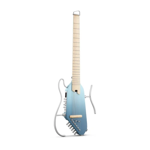 Donner Hush-I Pro Elektro Akustik Gitar (Hawaiian Blue) 2