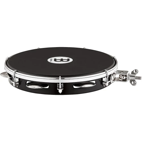 Meinl PA10A-BK-NH-H Pandeiro Black Napa Head Abs Mountable 10" Tamburin 2