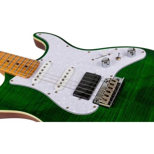Jet JS-600 TGR HSS Elektro Gitar (Transparent Green) 4