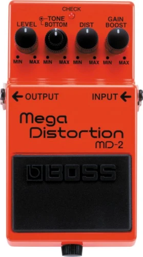 Boss MD-2 Mega Distortion Compact Pedal 1