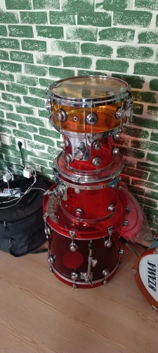 Akrilik 18 Kick Davul Seti 4