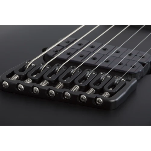 Schecter Damien-7 Multiscale 7 Telli Elelktro Gitar (Mat Siyah) 4