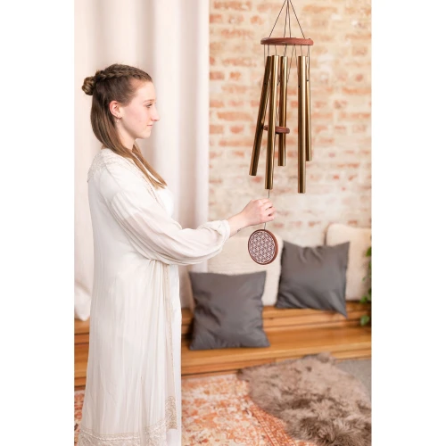 Meinl Sonic Energy Flower of Life Meditation Chime (36"/90 cm - 432 Hz - Bronz) 3
