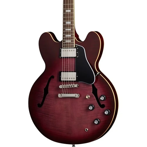 Epiphone ES-335 Figured Semi-hollowbody Elektro Gitar (Raspberry Burst) 3
