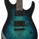 ESP LTD M-200DX NT Blue Burst Elektro Gitar 2