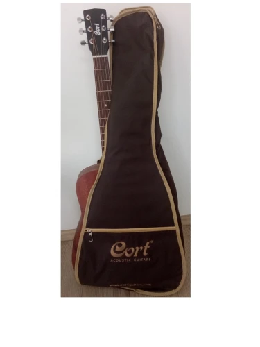 CORT AD MINI M OP AKUSTİK GİTAR ÇANTALI, OPEN PORE, 3/4 ÖLÇÜ, MAUN Ü 2