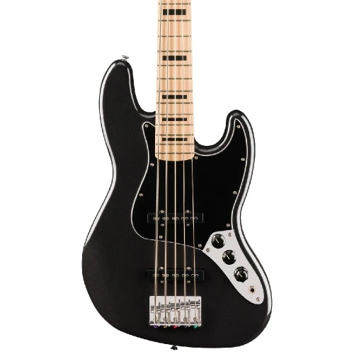 Squier Affinity Active Jazz Bass V Akçaağaç Klavye BPG Black Metallic Bas Gitar 3