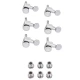 Fender Fender Staggered Kilitli Vintage-Style Buttons Polished Krom 6 Akort Burgusu 1