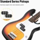 Donner Dpb-510S Bas Gitar Paketi (Sunburst) 5