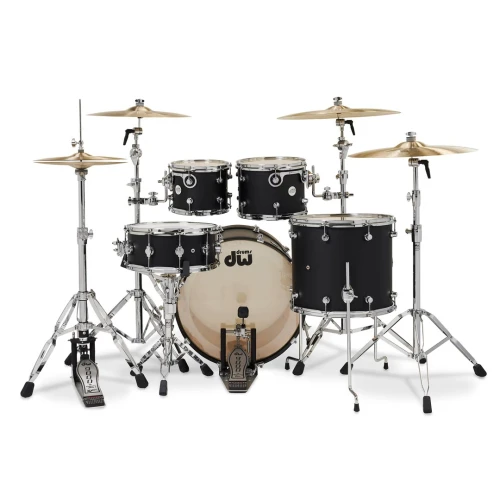 Dw Drums Design Series 4 Parça Akustik Davul Seti (Satin Black) 3