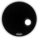 EVANS BD22REMAD 22" DERİ RESONANT KİCK SİYAH ÖN SÜNGERLİ 2