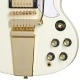 Epiphone 1963 Les Paul SG Custom Maestro Vibrola Elektro Gitar (Classic White) 4
