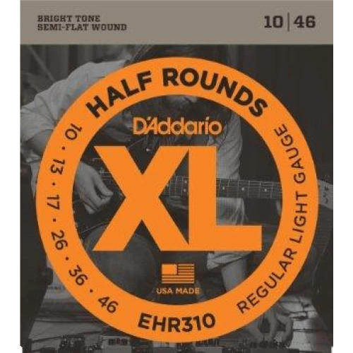 DADDARIO EHR310 ELEKTRO GİTAR TEL SETİ, 10-46, HALF ROUNDS, REGULAR LIGHT 2