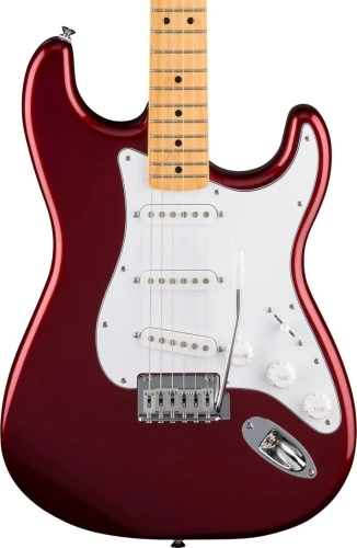 Fender Standard Stratocaster Akçaağaç Klavye Candy Cola Elektro Gitar 1